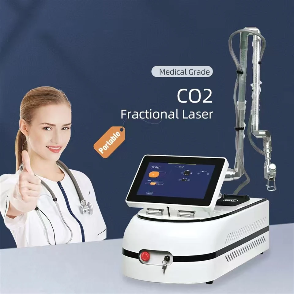 Prenosný CO2 laserový frakčný stroj na starostlivosť o pokožku Klinika